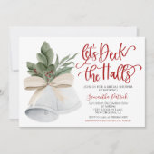 Deck the Halls Bridal Dusche Einladung (Vorderseite)