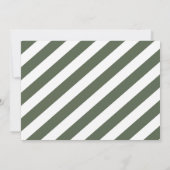 Deck the Halls Bridal Dusche Einladung (Rückseite)