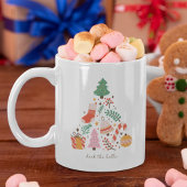 Deck the Halls Christmas Tree Decoration Holiday Kaffeetasse
