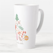 Deck the Halls Christmas Tree Milchtasse (Rechte Ecke)