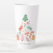 Deck the Halls Christmas Tree Milchtasse (Vorderseite)