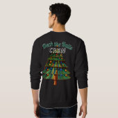 Deck The Halls Crew Christmas Holiday Sweatshirt (Schwarz voll)