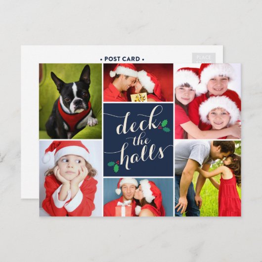 DECK THE HALLS | Feiertagspostkarte (Vorne/Hinten)