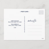 DECK THE HALLS | Feiertagspostkarte (Rückseite)