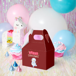 Deck the Halls: Frohe Weihnachtsfeier" Geschenkschachtel