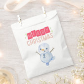 Deck the Halls: Frohe Weihnachtsfeier" Geschenktütchen (Ausgeschnitten)