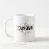 Deck the Halls Geblüht Weihnachtsbriefe Kaffeetasse (Links)