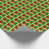 "Deck the Halls" Geschenkpapier (Ecke)