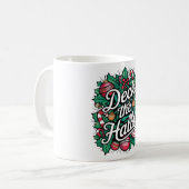 DECK THE HALLS KAFFEETASSE (Vorderseite Links)