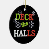 Deck the Halls Keepake Ornament (Rechts)