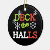 Deck the Halls Keepake Ornament (Links)