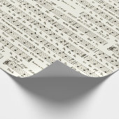 Deck the Halls Notenpapier Geschenkpapier (Ecke)