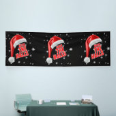 Deck The Halls Snow Collection 4x12 Vinyl Banner (Messeveranstaltung)