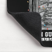 Deck The Halls With Guns &amp; Ammo  Mousepad (Ecke)
