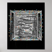 Deck The Halls With Guns &amp; Ammo (on Back)  Poster (Vorne)
