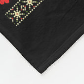 Deck The Halls With Trash Raccoon Ugly Christmas S Fleecedecke (Ecke)