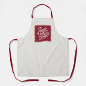 Deck the Halls Y'all Schürze (Vorderseite)