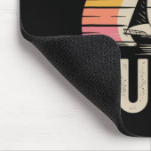 Deck The Hulls Funny Nautiful Sailing 1 Mousepad (Ecke)