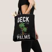 Deck The Palms Tropical Hawaii Christmas Palm Tasche (Von Nahem)
