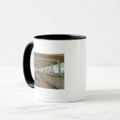 Deck View the Patricia, Hamburg-America Line Tasse (Vorderseite Links)