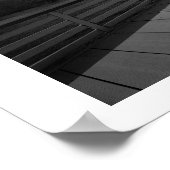 Deck-Wasserlandschaftsblick Poster (Ecke)