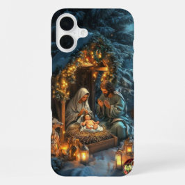 Deck Your Tech: Weihnachts-Hintergrundbild 2026 iPhone 16 Plus Hülle