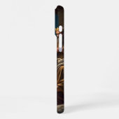 Deck Your Tech: Weihnachts-Hintergrundbild 2026 iPhone Hülle (Linke Seite)