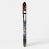 Deck Your Tech: Weihnachts-Hintergrundbild 2026 iPhone Hülle (Linke Seite)