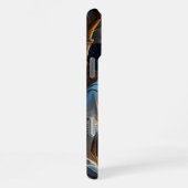 Deck Your Tech: Weihnachts-Hintergrundbild 2026 iPhone Hülle (Rechte Seite)