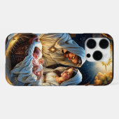 Deck Your Tech: Weihnachts-Hintergrundbild 2026 iPhone Hülle (Rückseite (Horizontal))