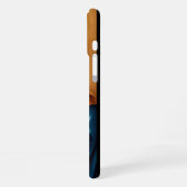 Deck Your Tech: Weihnachts-Hintergrundbild 2026 iPhone Hülle (Linke Seite)