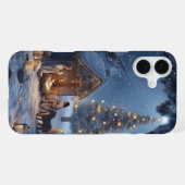 Deck Your Tech: Weihnachts-Hintergrundbild 2026 iPhone Hülle (Rückseite (Horizontal))