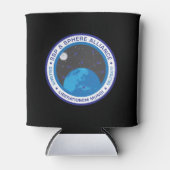 Deckbar mit Retro-Logo Dosenkühler (Vorderseite)