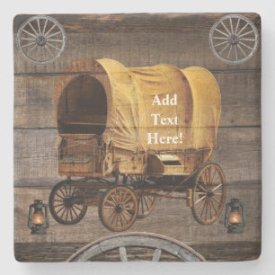 Deckbare Wagenöllampen Western Steinkohle Steinuntersetzer