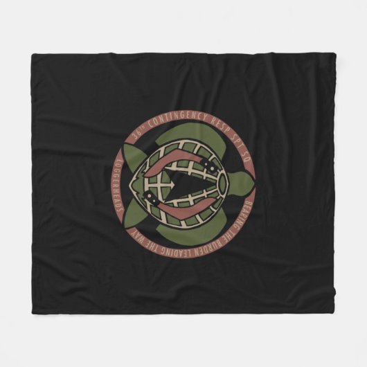 Deckblatt aus Loggerhead Fleecedecke (Vorderseite (Horizontal))