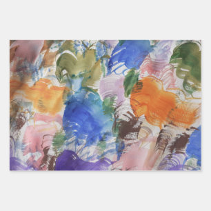 Deckblätter für die Farbabdeckung Geschenkpapier Set