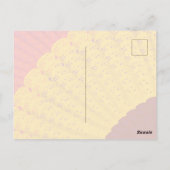 Deckchen, Fächer Postkarte (Rückseite)