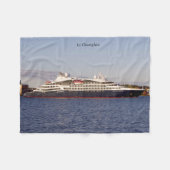 Decke aus Champlain Fleece (Vorderseite (Horizontal))