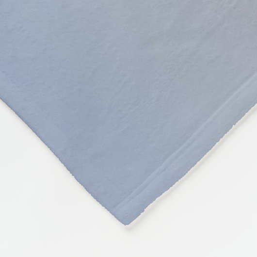 Decke aus Champlain Fleece (Ecke)
