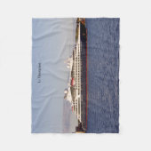 Decke aus Champlain Fleece (Vorderseite)