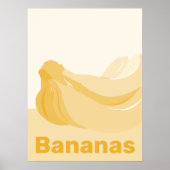 Decke aus gelber und weißer Küche - Plakat (Vorne)