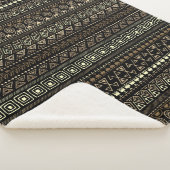 Decke aus mexikanischem Muster Sherpadecke (3/4)