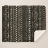 Decke aus mexikanischem Muster Sherpadecke (Vorderseite (Horizontal))