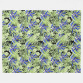 Decke aus tropischer Pflanze 2 (Vorderseite (Horizontal))