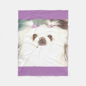 Decke aus Welpenflocken. (Vorderseite)