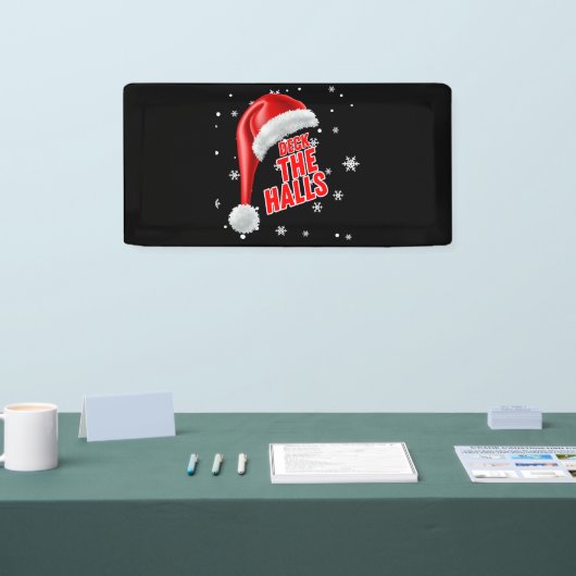 Decke das Snow Collection 2x1 Vinyl Banner (Messe)