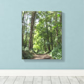 Decke der Holzlandschaft Leinwanddruck (Insitu (Holzboden))