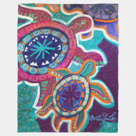 Decke der Schildkröte-60x80 mit eingeborener Kunst