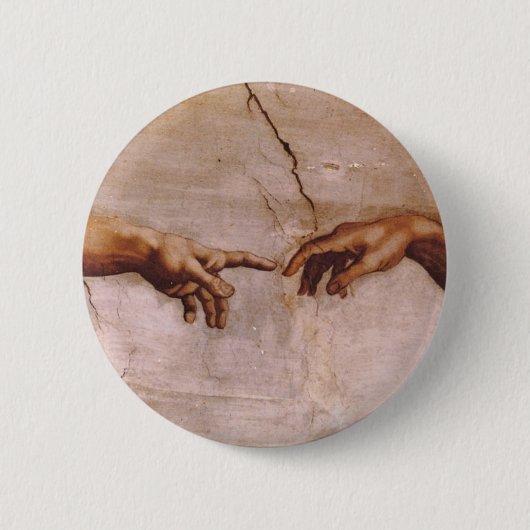 Decke der Sixtinischen Kapelle Button (Vorderseite)