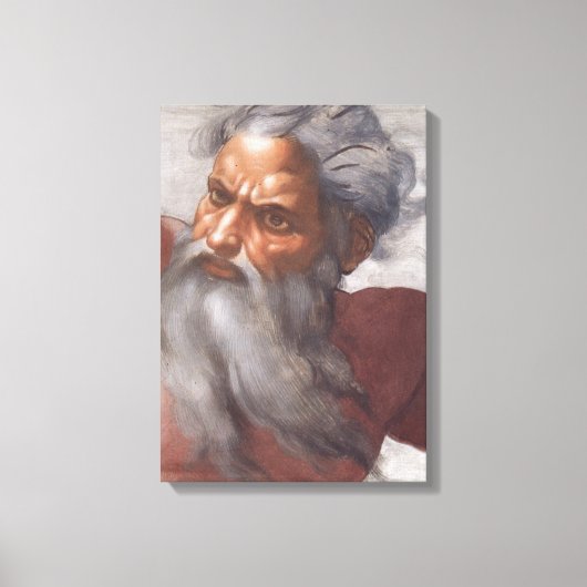 Decke der Sixtinischen Kapelle Leinwanddruck (Vorderseite)